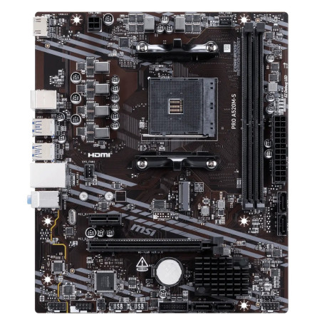 MSI PRO A520M-S/AM4/mATX