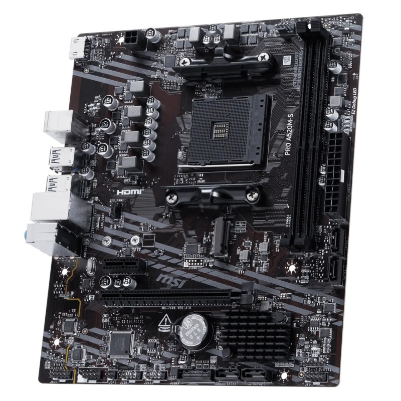 MSI PRO A520M-S/AM4/mATX