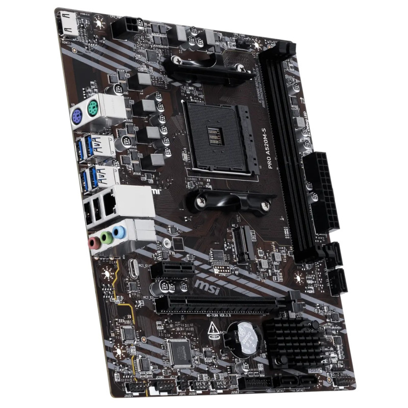MSI PRO A520M-S/AM4/mATX
