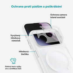 Epico HeroMatte Mag+ Case iPhone 17 Pro/18 Pro biela