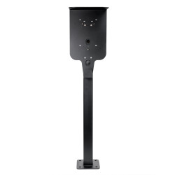 FELLOWES - Platinet univerzálny stojan so strieškou PEVSTANDUNI pre Wallboxy, pozink, držiak kábla, 130cm, čierna