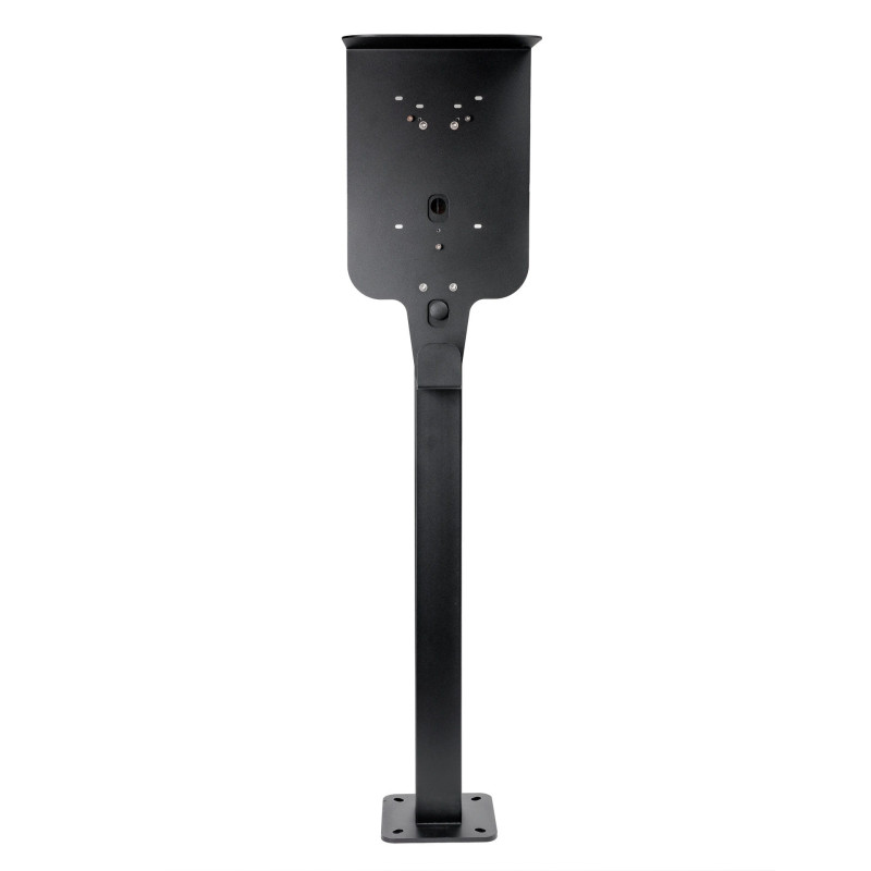 FELLOWES - Platinet univerzálny stojan so strieškou PEVSTANDUNI pre Wallboxy, pozink, držiak kábla, 130cm, čierna
