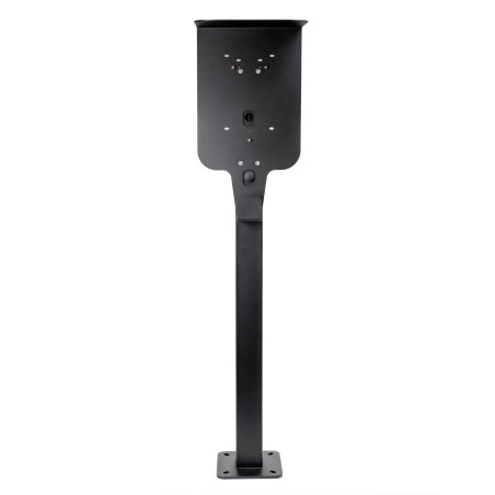 FELLOWES - Platinet univerzálny stojan so strieškou PEVSTANDUNI pre Wallboxy, pozink, držiak kábla, 130cm, čierna