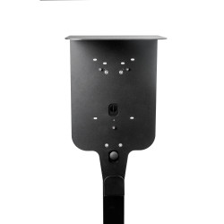 FELLOWES - Platinet univerzálny stojan so strieškou PEVSTANDUNI pre Wallboxy, pozink, držiak kábla, 130cm, čierna