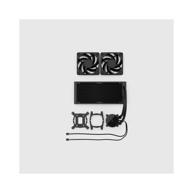 Fractal Design Radius 240, Black