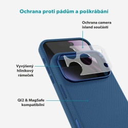 Epico SolidWoven Mag+ Case iPhone 17 Pro/18 Pro modrá