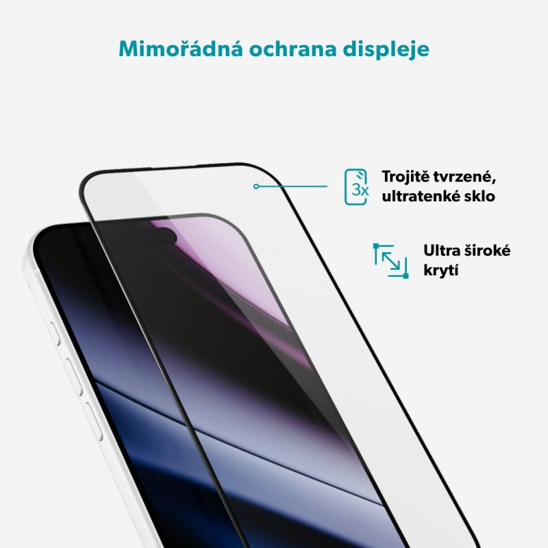 Epico Hero+ Glass 3D iPhone 17 Pro/18 Pro