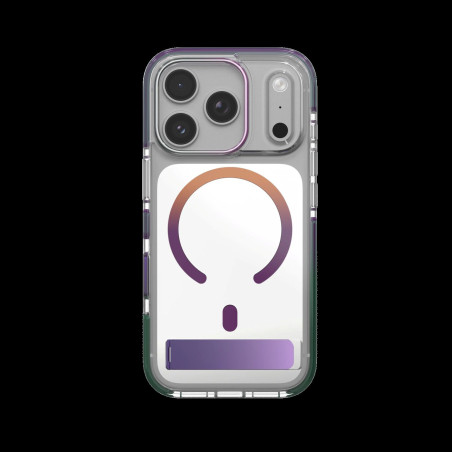 ZAGG - Case Santa Cruz Snap Kickstand Metallic with Camera Button Apple iPhone 18 Pro/17 Pro CosmicRadiance