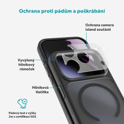 Epico HeroMatte Mag+ Case iPhone 17 Pro/18 Pro čierna