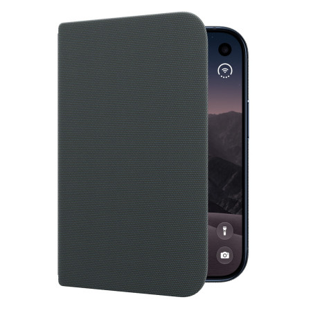 APPLE - iPhone Duo Folio with Kickstand - Navy Blue