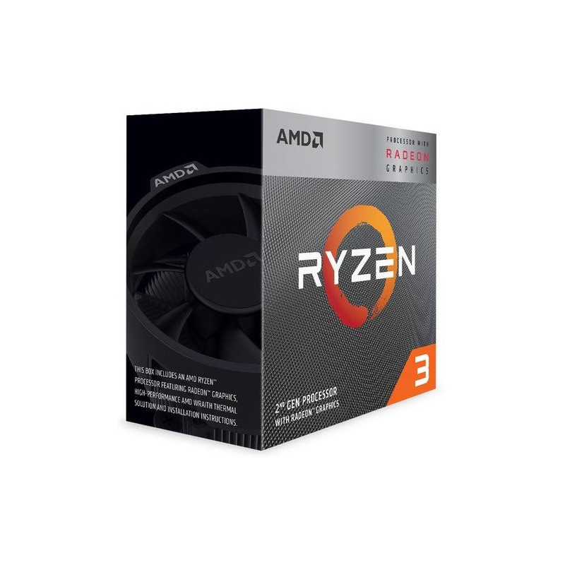 CPU AMD Ryzen 3 3200G 4core (3,6GHz) Wraith
