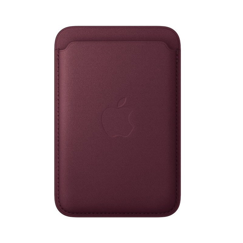 iPhone FineWoven Wallet with MS - Burgundy
