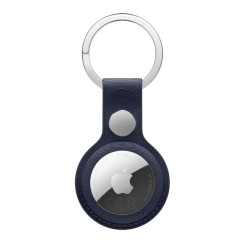 AirTag FineWoven Key Ring - Navy