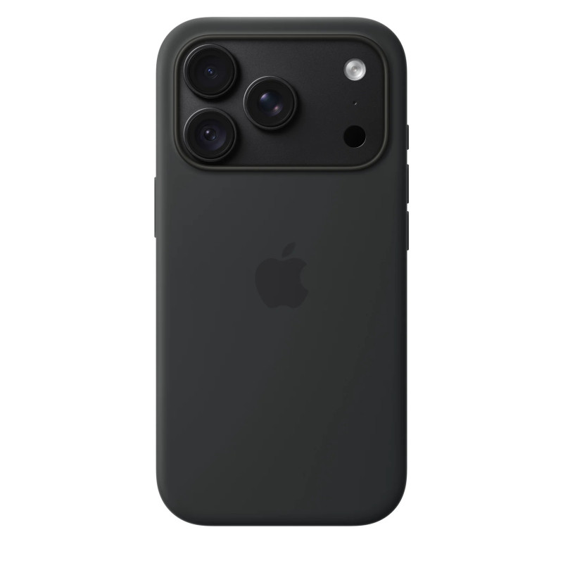 iPhone 18 Pre Silicone Case with MS - Black / SK