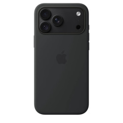 iPhone 18 Pre Max Silicone Case w MS - Black / SK