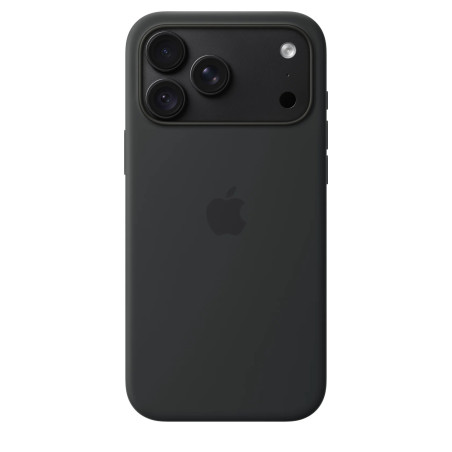 iPhone 18 Pre Max Silicone Case w MS - Black / SK