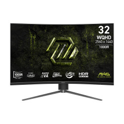 MSI MAG 325CQPF E18 31.5''/WQHD/VA/180hz/1000R/1ms