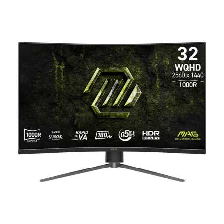 MSI MAG 325CQPF E18 31.5''/WQHD/VA/180hz/1000R/1ms
