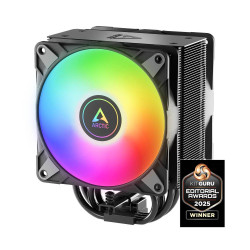 AKCIA!!! - ARCTIC Freezer 36 SI A-RGB (Black) – Black CPU Cooler pre Intel a AMD