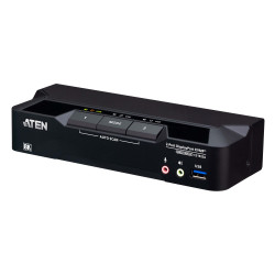 ATEN 2-Port USB 3.0 8K DisplayPort KVMP™ Switch