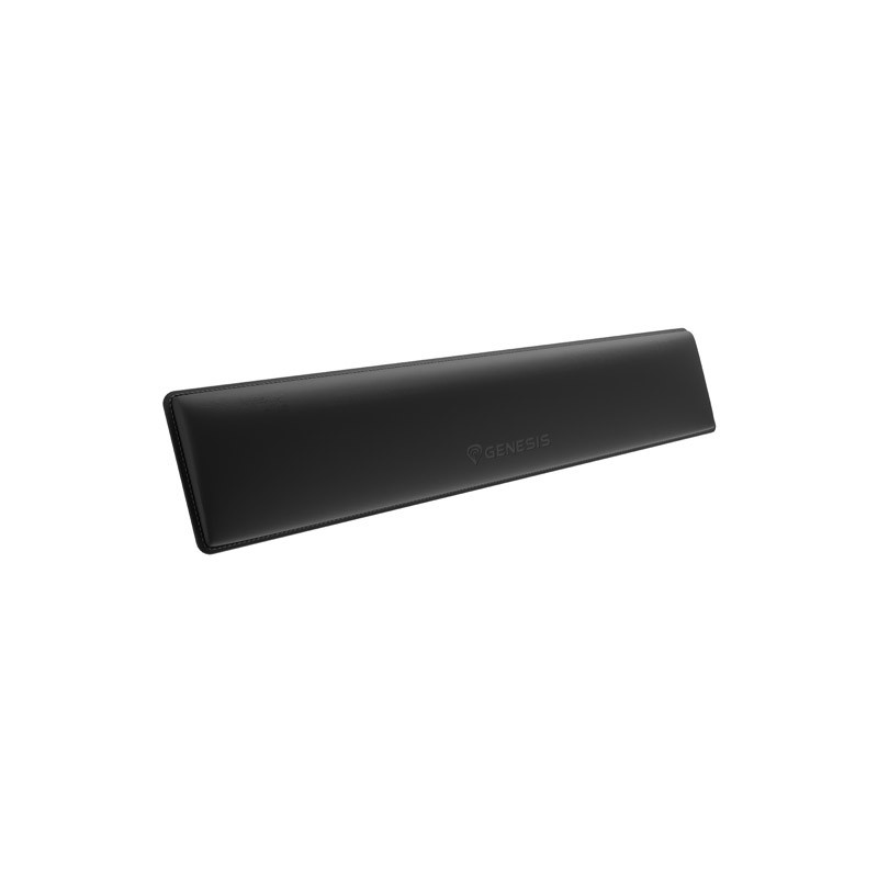 Ergonomická opierka zápästia ku klávesnici Genesis RUBID 600, 440x88mm, Čierna