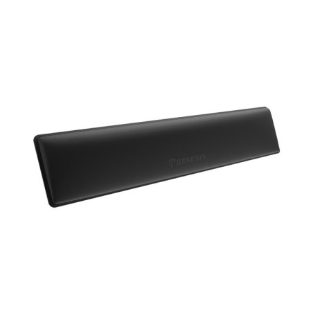 Ergonomická opierka zápästia ku klávesnici Genesis RUBID 600, 440x88mm, Čierna