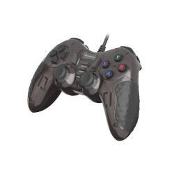 Drôtový gamepad Genesis MANGAN 200, pre PC, vibrácie, čierny