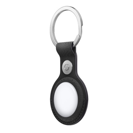 APPLE - AirTag FineWoven Key Ring - Black