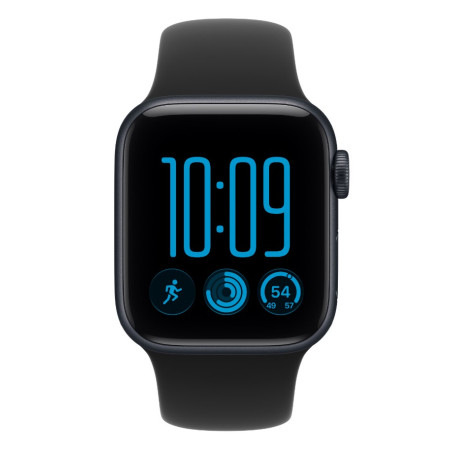 APPLE - Watch Acc/40/Black Sport Band - M/L
