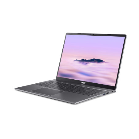 Acer Chromebook Plus 516/CB516-1HT-38G2/3-100U/16''/WUXGA/T/8GB/256GB/Intel int/Chrome/Gray/2R