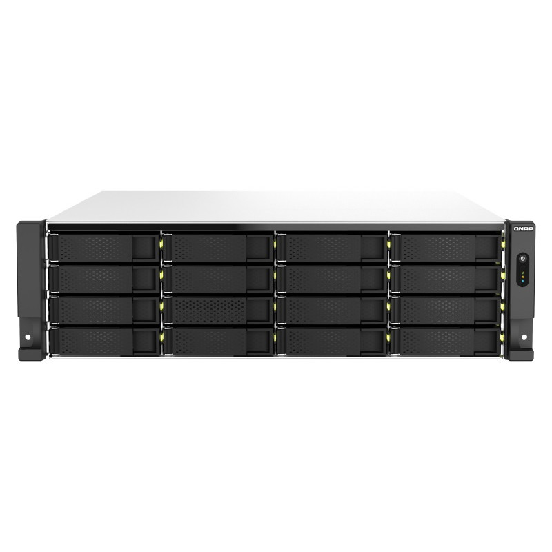 QNAP TS-h2287XU-RP-E2336-32G (Xeon 4,8GHz, ZFS, 32GB ECC RAM, 16x 3,5'' + 6x2,5'', 2x 2,5GbE, 2x10GbE)