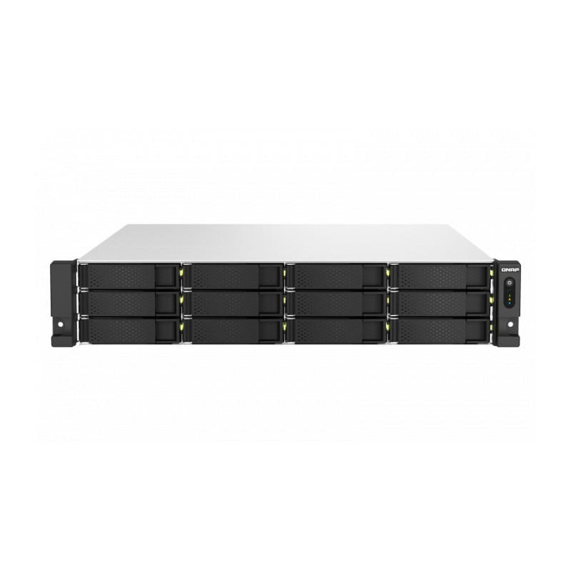 QNAP TS-h1887XU-RP-E2336-32G (Xeon 4,8GHz, ZFS, 32GB ECC RAM, 12x 3,5'' + 6x2,5'', 2x 2,5GbE, 2x10GbE)
