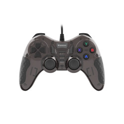 Drôtový gamepad Genesis MANGAN 200, pre PC, vibrácie, čierny