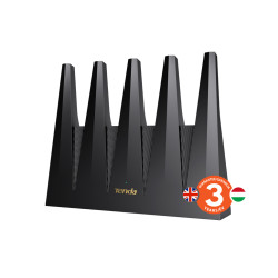 Tenda BE12 Pre BE7200 WiFi 7 Mesh Router, 2x 2.5G WAN/LAN, 3x 1G WAN/LAN, 7141 Mb/s, NFC, VPN