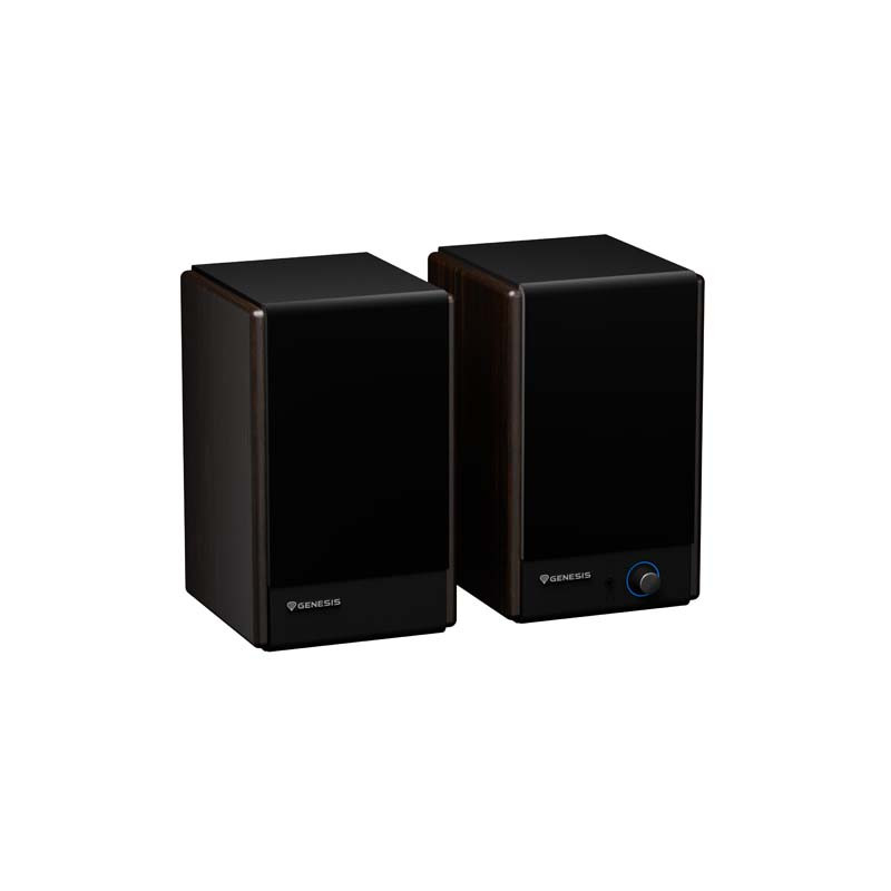 Herné reproduktory Genesis ARSEN 402BT, 60W, Hnedé