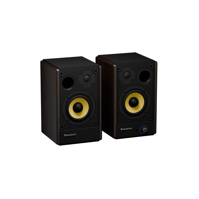 Herné reproduktory Genesis ARSEN 402BT, 60W, Hnedé