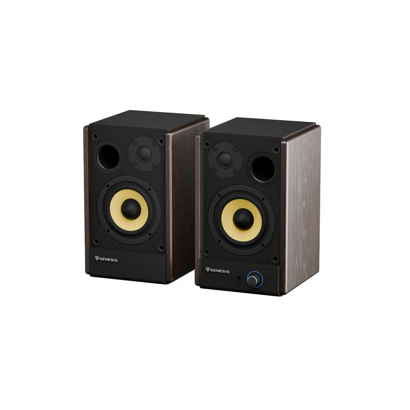 Herné reproduktory Genesis ARSEN 402BT, 60W, Hnedé
