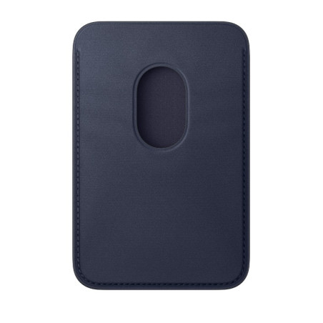 APPLE - iPhone FineWoven Wallet with MS - Navy