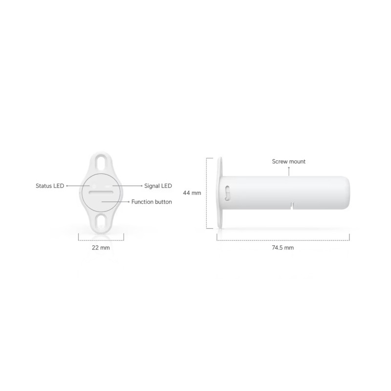 Ubiquiti USL-Entry-R, UniFi Protect Recessed Entry Sensor