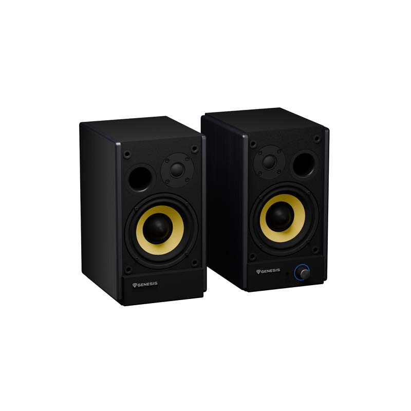Herné reproduktory Genesis ARSEN 502BT, 60W, Hnedé
