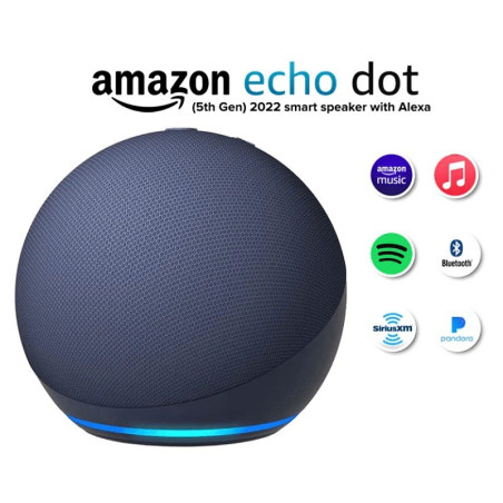 Hlasový asistent Amazon Echo Dot 5 blue