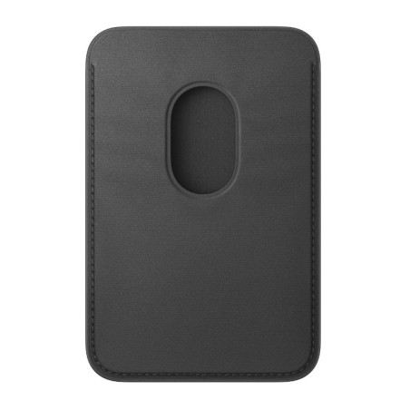 APPLE - iPhone FineWoven Wallet with MS - Black