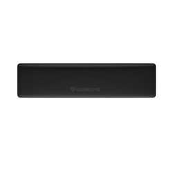 Ergonomická opierka zápästia ku klávesnici Genesis RUBID 600 TKL, 355x88mm, Čierna