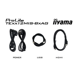 75'' iiyama TE7512MIS-B4AG: IPS, 4K, 40P, USB-C