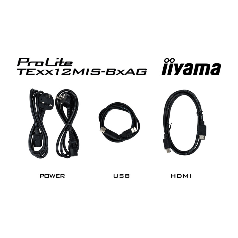 75'' iiyama TE7512MIS-B4AG: IPS, 4K, 40P, USB-C