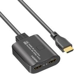 PremiumCord HDMI 2.0 Switch 4K@60Hz, 4:4:4 obojsmerný 2-1 alebo 1-2