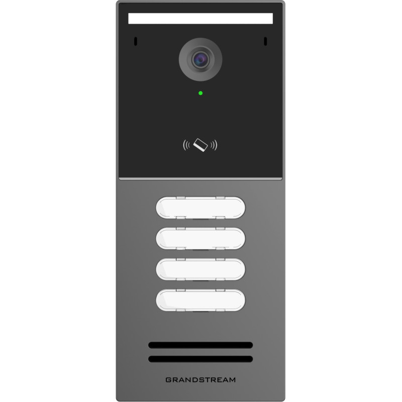 Grandstream GDS3726Q dverové video interkom, 4x tlačidlo, IC a ID karty, NFC, Bluetooth, IP66, IK10