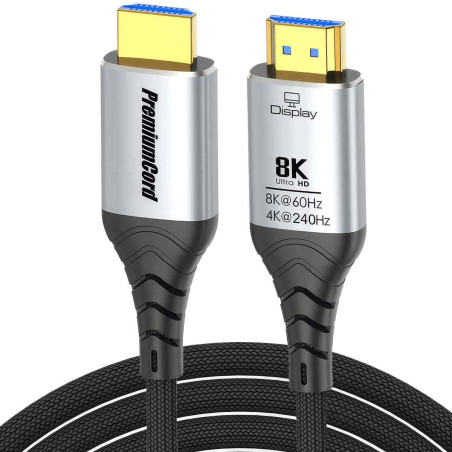 PremiumCord Ultra H-S HDMI 2.1 optický AOC, 10m