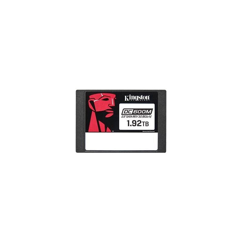 QNAP Kingston, SSD, DC600M, SATA III, 2.5-inch, 1,92TB, SEDC600M/1920G