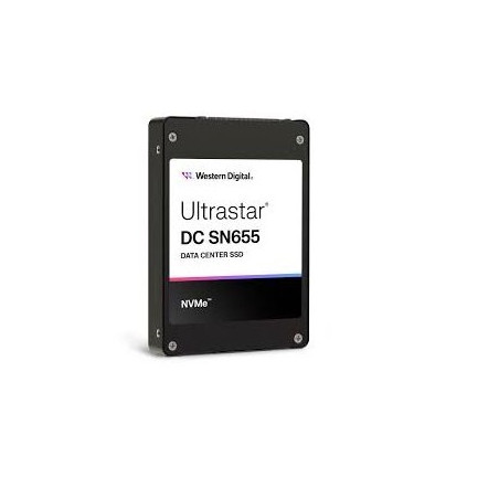 QNAP WD, SSD, Ultrastar SN655, PCIe NVM Gen4, U.3 15mm, 15,36TB, 0TS2463